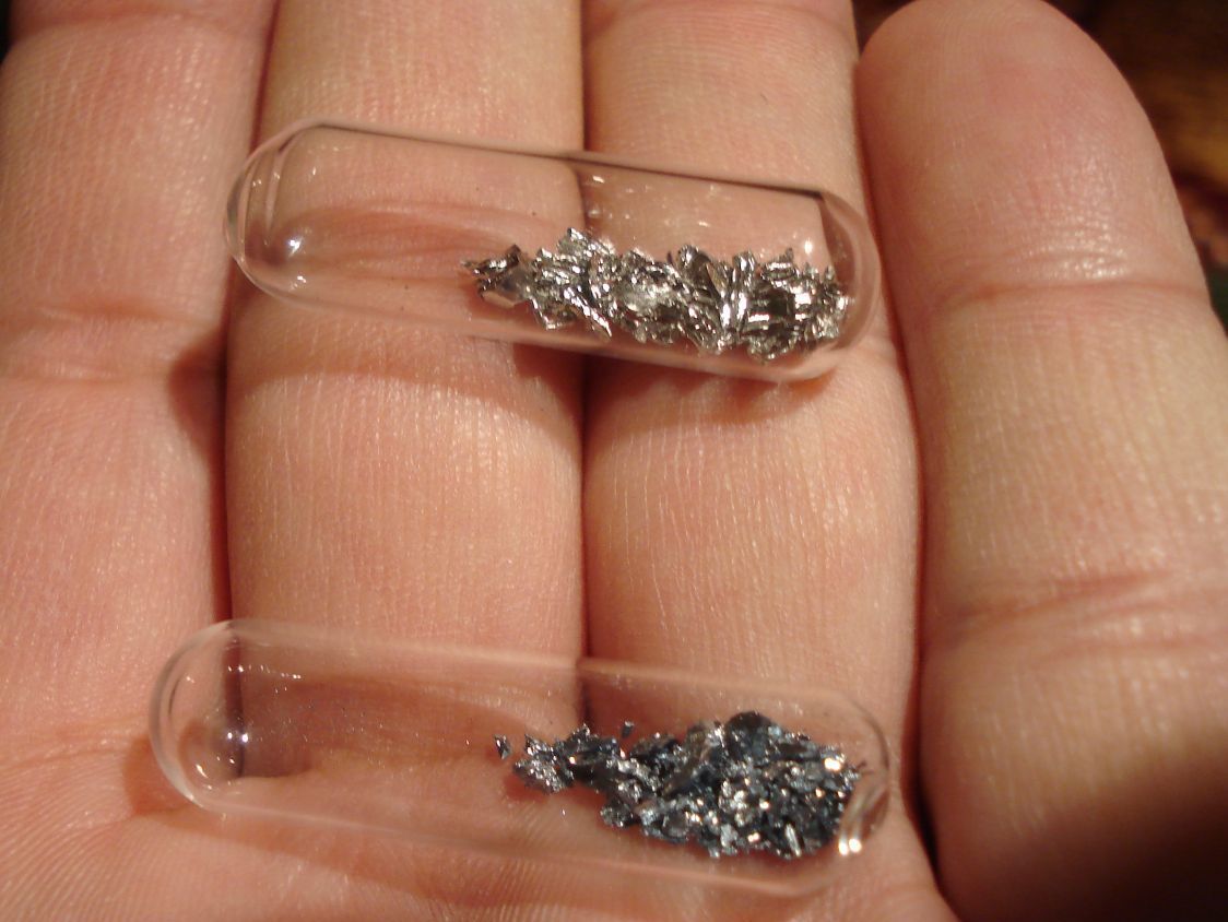 Iridium and ruthenium samples